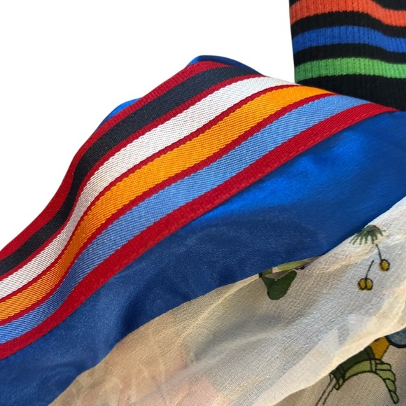 Sportmax Max Mara sz EVC 8 vintage sheer dress with black mini lined interior - Picture 12 of 16